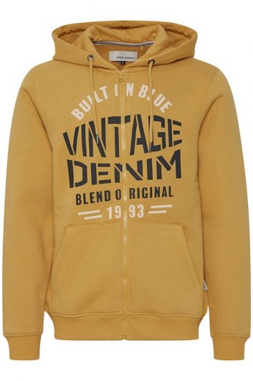 Blend Hoodie 4276 "Vintage Denim" Orange - Sweaters & hoodies - Sweaters & Hoodies Grote Maten Heren