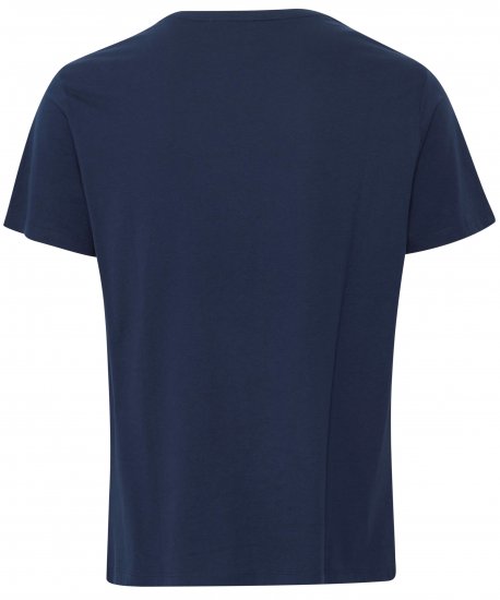 Blend 8411 T-Shirt Dress Blues - T-shirts - Grote Maten T-shirts Heren