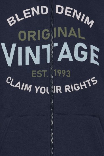 Blend 5054 Hoodie Dress Blues - Sweaters & hoodies - Sweaters & Hoodies Grote Maten Heren