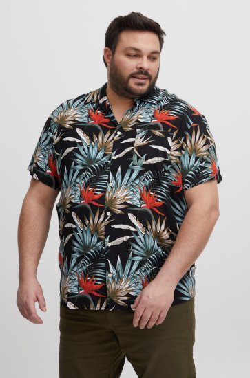 Blend 5168 Short Sleeve Shirt - Hemden - Overhemden Grote Maten Heren