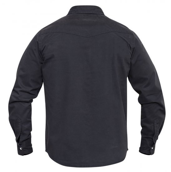 Duke Western Denim Shirt Black - Hemden - Overhemden Grote Maten Heren