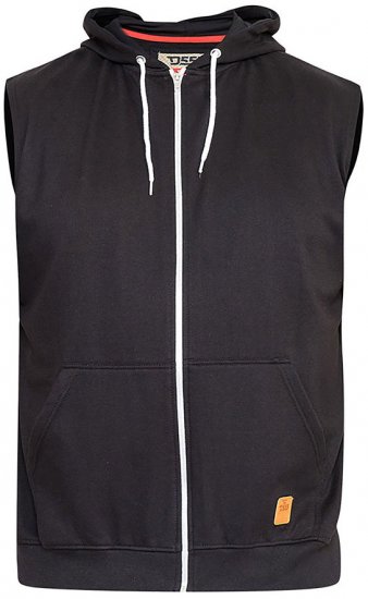 D555 Blake Hood Black - Sweaters & Hoodies - Sweaters & Hoodies Grote Maten Heren