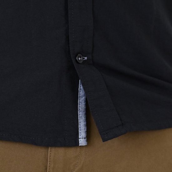 Double Outfitters GS-5225 Oxford overhemd Zwart - Hemden - Overhemden Grote Maten Heren