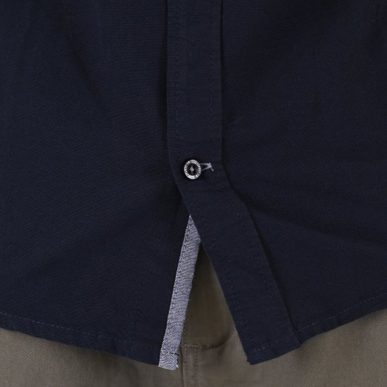 Double Outfitters GS-5225 Oxford overhemd Navyblauw - Hemden - Overhemden Grote Maten Heren