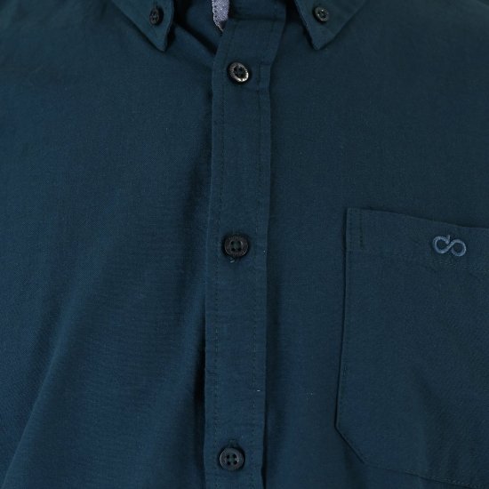 Double Outfitters GS-5225 Oxford overhemd Donkergroen - Hemden - Overhemden Grote Maten Heren