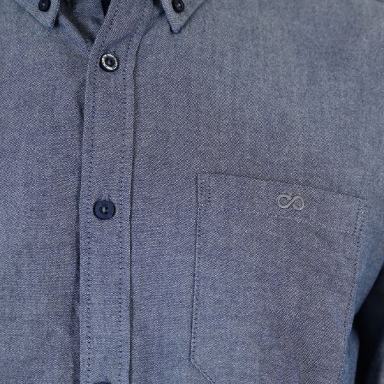 Double Outfitters GS-5225 Oxford overhemd Lichtblauw - Hemden - Overhemden Grote Maten Heren