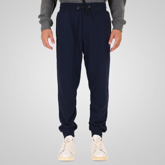 Double Outfitters MPAN-6057 Joggingbroek Navyblauw - Joggingbroeken & shorts - Joggingbroeken & Shorts Heren Grote Maten