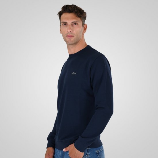 Double Outfitters MTOP-1141 Sweater Navyblauw - Sweaters & hoodies - Sweaters & Hoodies Grote Maten Heren