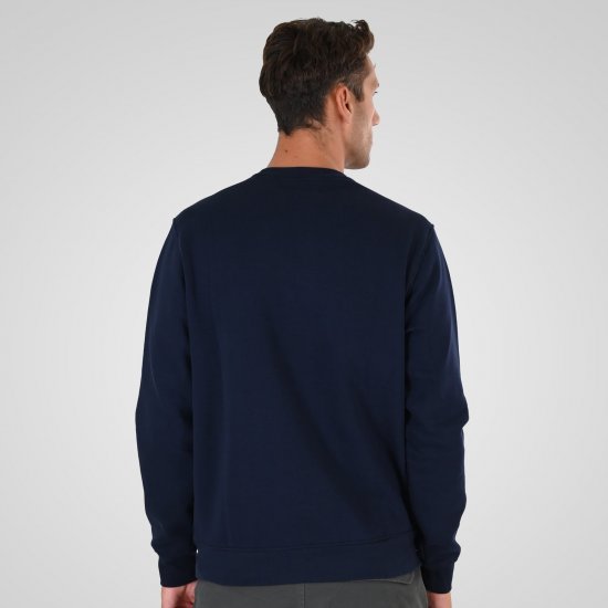 Double Outfitters MTOP-1151 Sweater Navyblauw - Sweaters & hoodies - Sweaters & Hoodies Grote Maten Heren