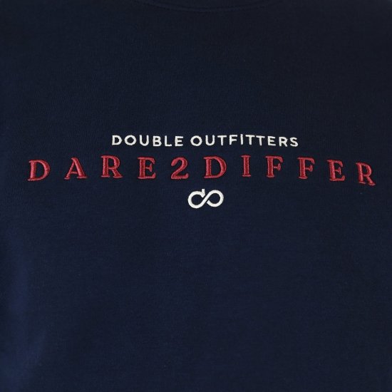Double Outfitters MTOP-1151 Sweater Navyblauw - Sweaters & hoodies - Sweaters & Hoodies Grote Maten Heren