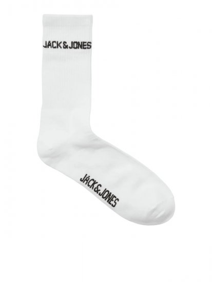 Jack & Jones Melvin Tennissokken Wit 3-pack - Ondergoed & zwem - Grote Maten Ondergoed Heren