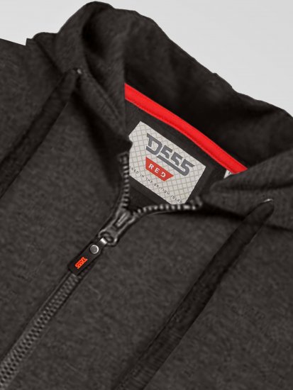D555 Cantor Hoodie Grey - Sweaters & hoodies - Sweaters & Hoodies Grote Maten Heren