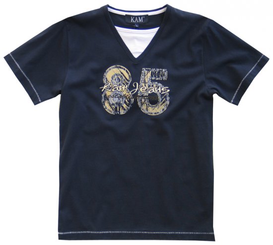 Kam Jeans 85 T-shirt - T-shirts - Grote Maten T-shirts Heren