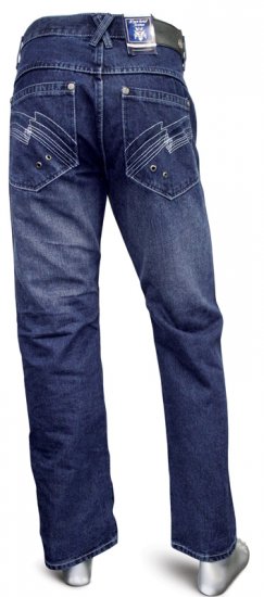 K.O. Jeans 1774 Mid Blue - Jeans & broeken - Jeans & Broeken Grote Maten Heren