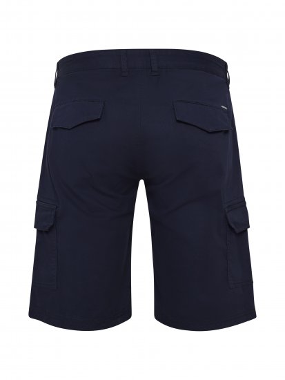 North Latitude 51133 cargo shorts marineblauw - Shorts - Grote Maten Korte Broeken Heren