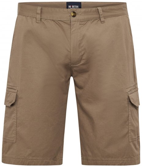 North Latitude 51133 cargo shorts donkerzand - Shorts - Grote Maten Korte Broeken Heren