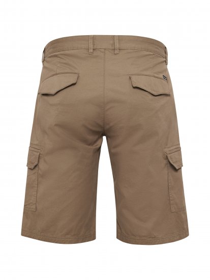 North Latitude 51133 cargo shorts donkerzand - Shorts - Grote Maten Korte Broeken Heren