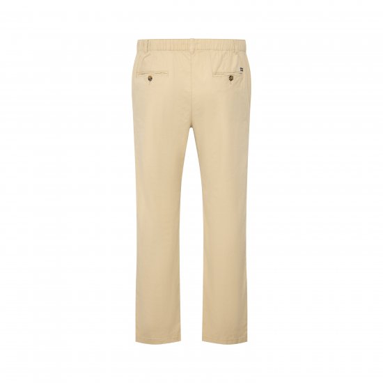 North Latitude 51142 linnen broek beige - Jeans & broeken - Jeans & Broeken Grote Maten Heren