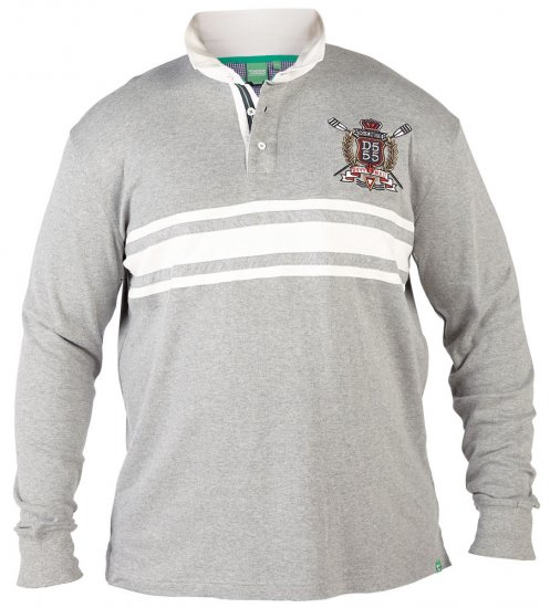 D555 Spencer Grey - Polo shirts - Grote Maten Poloshirts Heren