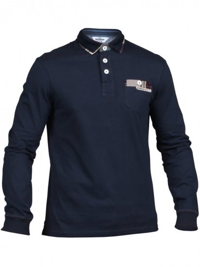 Mish Mash Oak Navy - Polo shirts - Grote Maten Poloshirts Heren