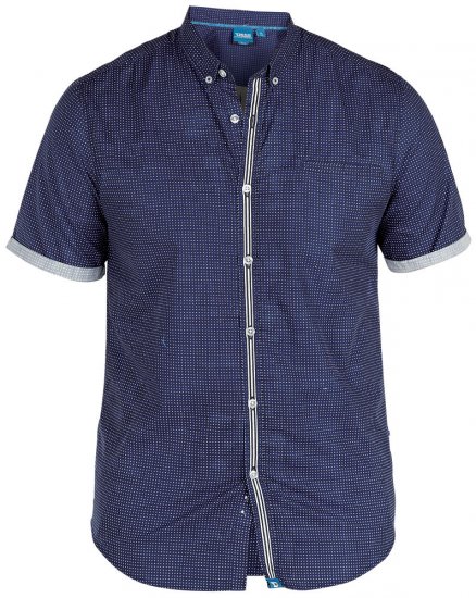 D555 Flamer Shirt - Hemden - Overhemden Grote Maten Heren