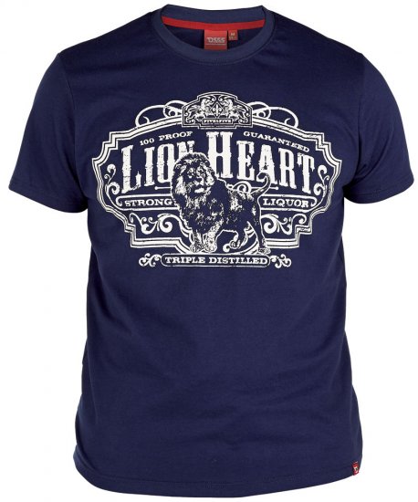 D555 Avant Tee + Shirt - Hemden - Overhemden Grote Maten Heren