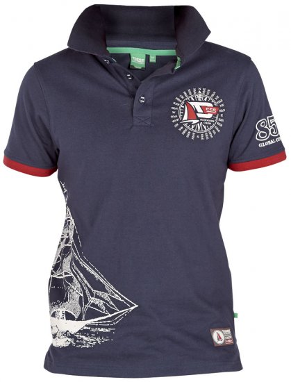 D555 Overwhelm Polo - Polo shirts - Grote Maten Poloshirts Heren