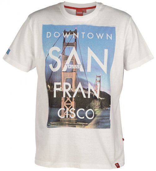 D555 Downtown T-shirt - T-shirts - Grote Maten T-shirts Heren