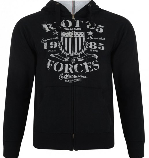 Kam Jeans Riot Hood - Sweaters & hoodies - Sweaters & Hoodies Grote Maten Heren