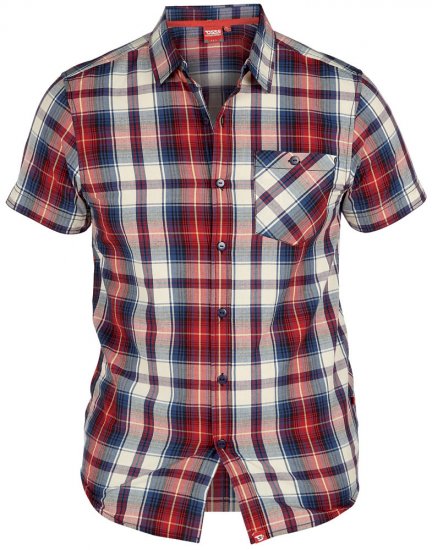 D555 Safford Shirt - Hemden - Overhemden Grote Maten Heren