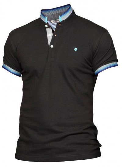Mish Mash Warden Black - Polo shirts - Grote Maten Poloshirts Heren