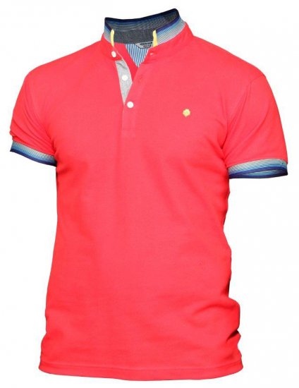 Mish Mash Warden Red - Polo shirts - Grote Maten Poloshirts Heren