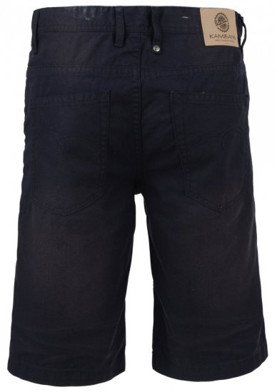 Kam Jeans Marco Shorts Black - Shorts - Grote Maten Korte Broeken Heren