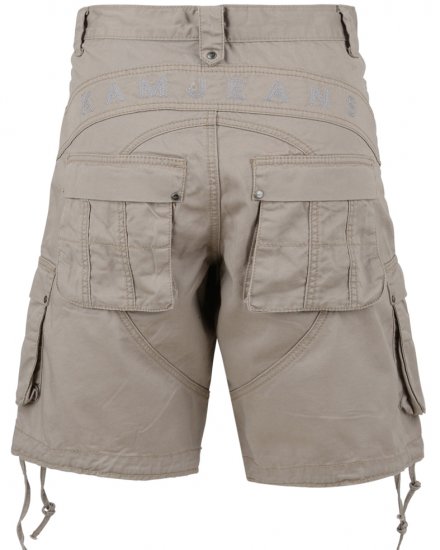 Kam Jeans Travis Shorts Stone - Shorts - Grote Maten Korte Broeken Heren