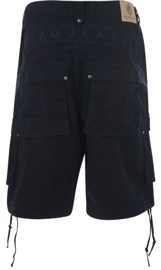 Kam Jeans Travis Shorts Navy - Shorts - Grote Maten Korte Broeken Heren