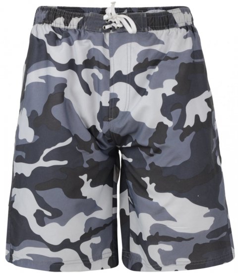 Kam Jeans 377 Camo Swim Shorts - Ondergoed & zwem - Grote Maten Ondergoed Heren
