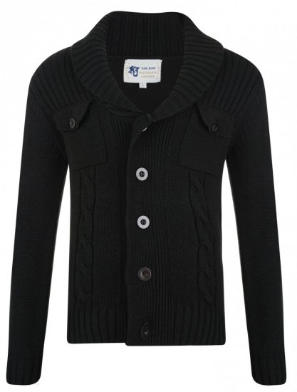 Kam Jeans Knitted Cardigan - Sweaters & hoodies - Sweaters & Hoodies Grote Maten Heren