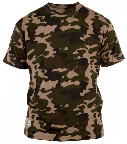 Duke Camo T-shirt Jungle - T-shirts - Grote Maten T-shirts Heren