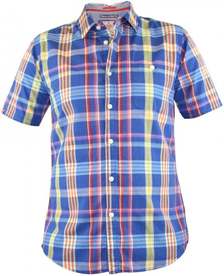 D555 Finely Tee + Shirt - Hemden - Overhemden Grote Maten Heren