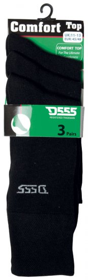 D555 Spark Socks 3-Pack - Ondergoed & zwem - Grote Maten Ondergoed Heren