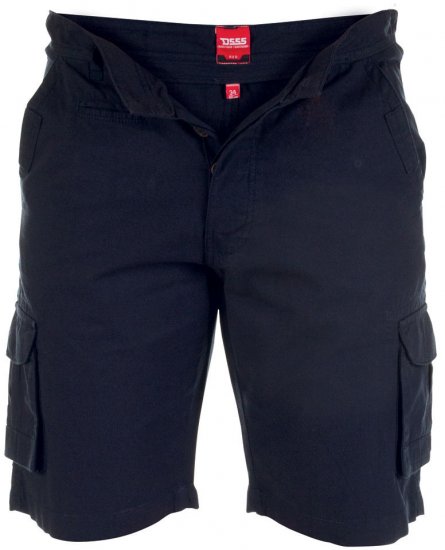 D555 Cora Navy - Shorts - Grote Maten Korte Broeken Heren