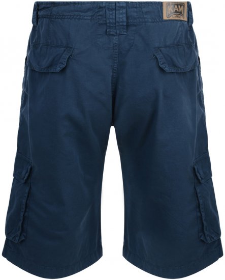 Kam Jeans 388 Shorts Navy - Shorts - Grote Maten Korte Broeken Heren