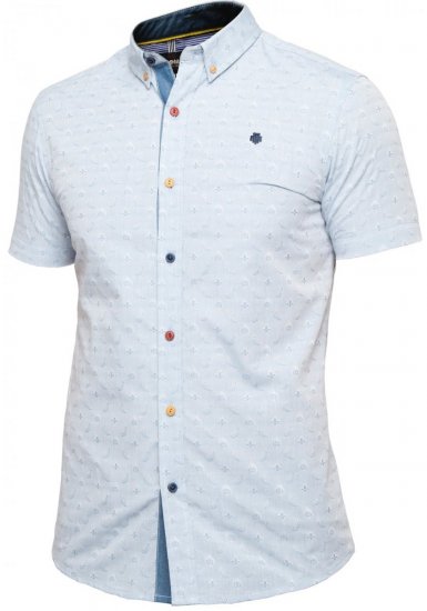 Mish Mash Cuckoo Blue - Hemden - Overhemden Grote Maten Heren