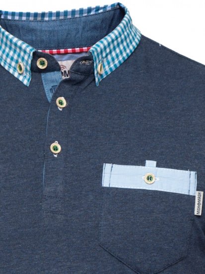Mish Mash Stamford Navy - Polo shirts - Grote Maten Poloshirts Heren