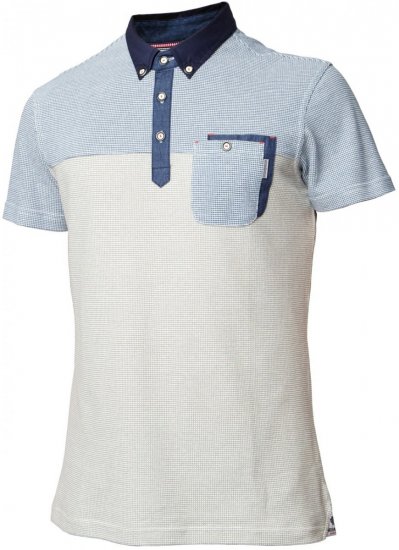Mish Mash Muscle Grey - Polo shirts - Grote Maten Poloshirts Heren