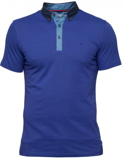 Mish Mash Balham Navy - Polo shirts - Grote Maten Poloshirts Heren