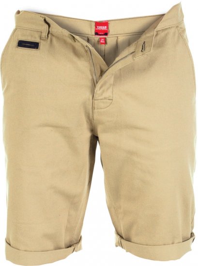 D555 Josh Tan - Shorts - Grote Maten Korte Broeken Heren