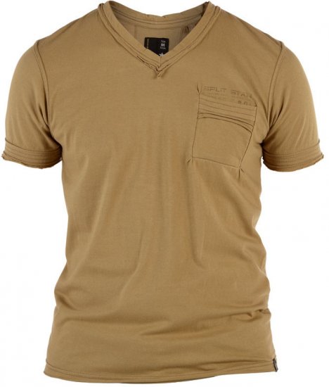 Split Star Avton Khaki - T-shirts - Grote Maten T-shirts Heren