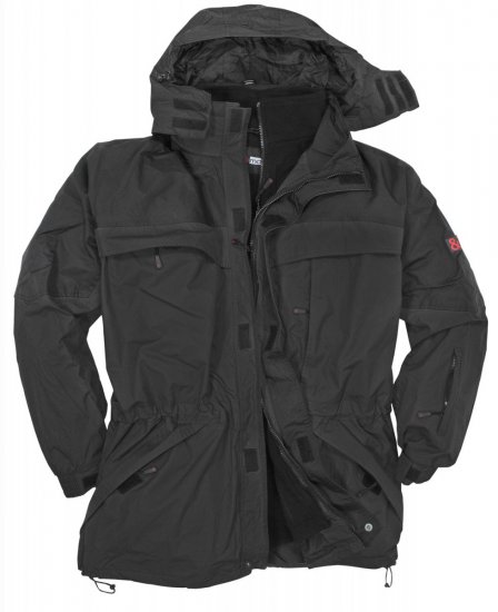 Marc & Mark 2-layer Skijacket Black - Werkkleding - Werkkleding Grote Maten Heren