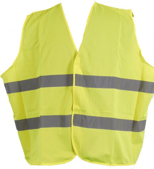 Marc & Mark Hi-Vis Vest Yellow - Werkkleding - Werkkleding Grote Maten Heren